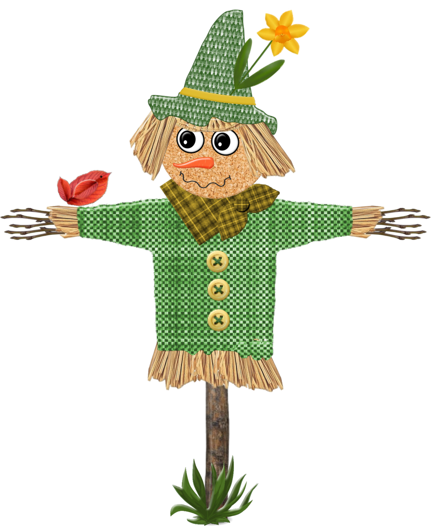 Illustration of a Scarecrow 